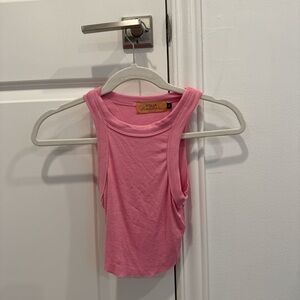 Pink Sleeveless Top